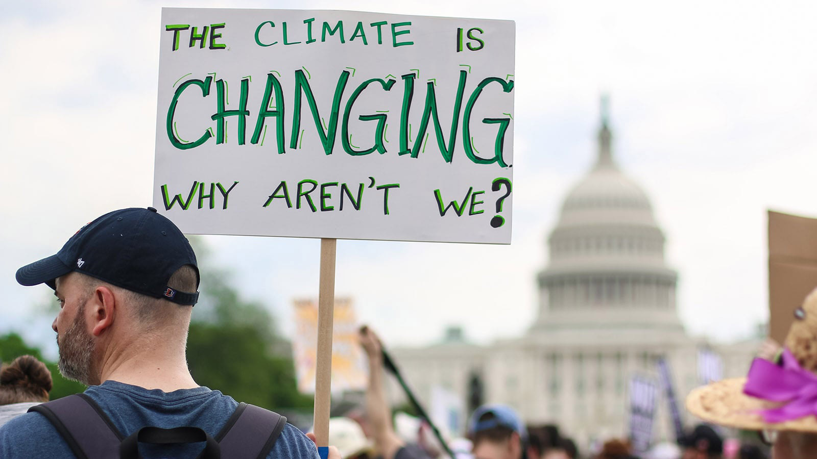 climate change marcher