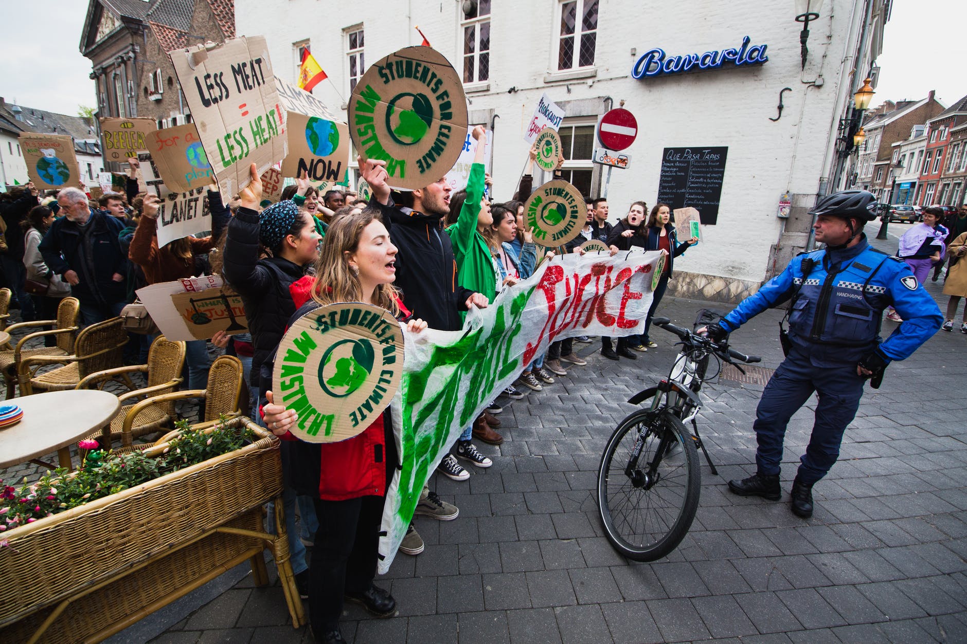 climate change protest