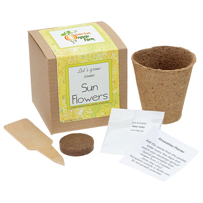 Sunflower GrowPot